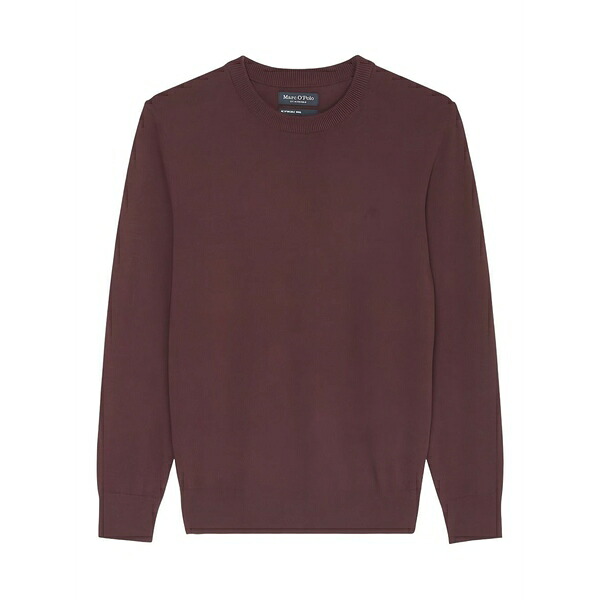 マルコポーロ メンズ 編み物\u0026プルオーバー アウター Crew-neck sweater Red
