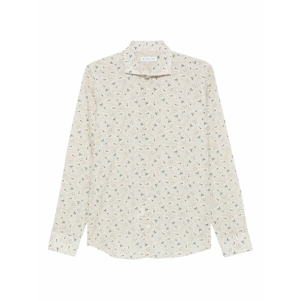 マニュエル リッツ メンズ プルオーバー トップス Paisley-print shirt Neutrals