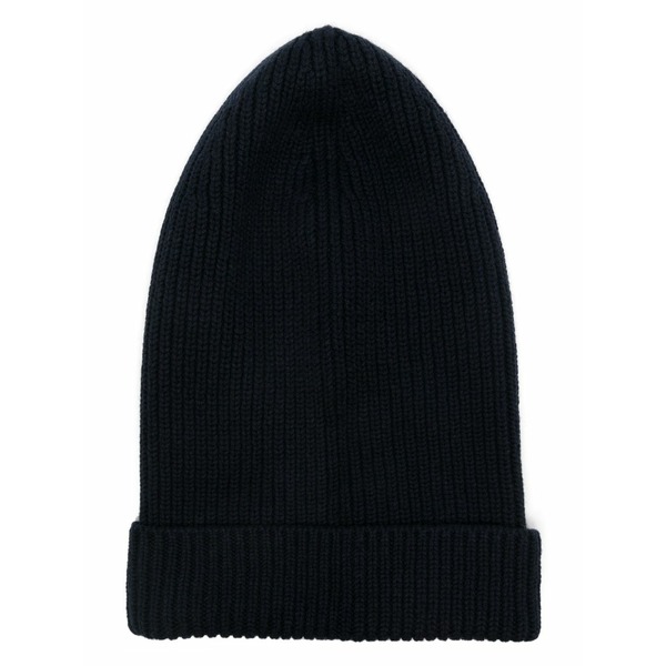 ファビアナ フィリッピ レディース かぶり笠 添え物 Knit beanie  Blue