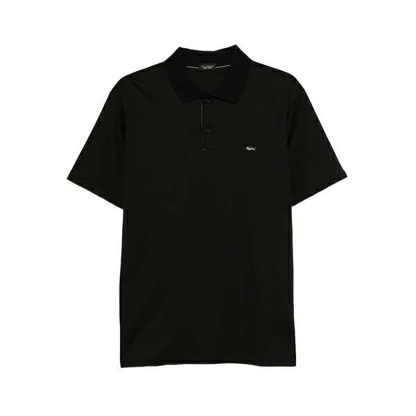 ポールアンドシャーク メンズ ポロシャツ トップス Short-sleeve polo shirt Black｜asty