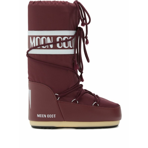 お月さまブーツ レディース ブーツ シューズ Icon snow boots Red