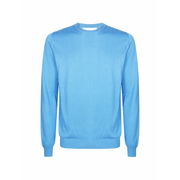 アルファス テューディオ メンズ 編み物\u0026プルオーバー アウター Fine-knit jumper Blue