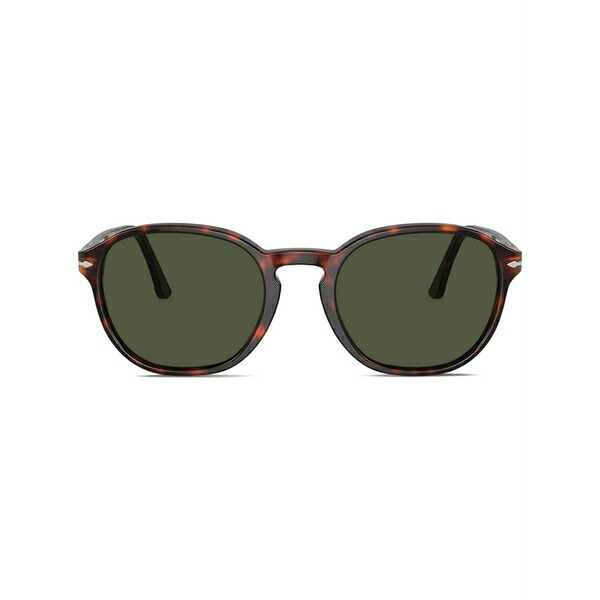 ペルソル メンズ サングラス・アイウェア 付属物 Round-frame sunglasses Brown バッグ・小物・ブランド雑貨-眼鏡・サングラス