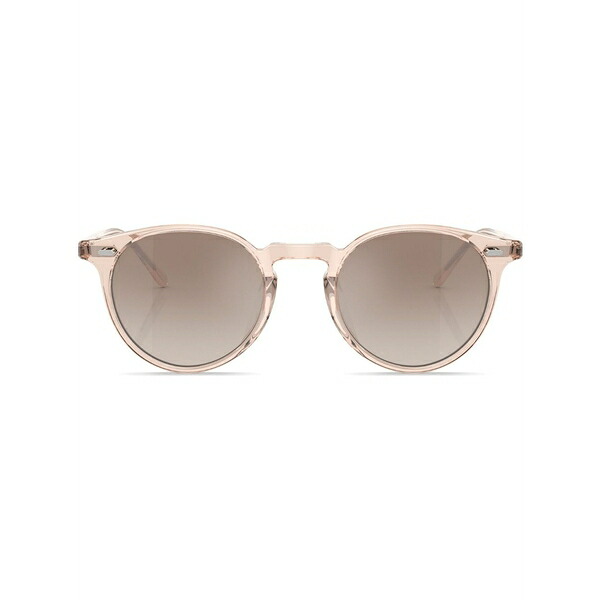 オリバーピープルズ メンズ サングラス・アイウェア アクセサリー Round-frame tinted-lenses sunglasses Red|asty