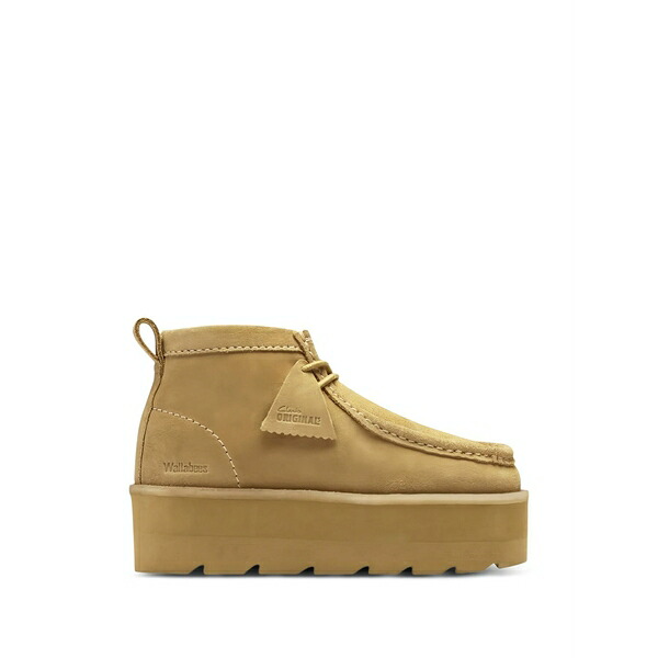 クラークス レディース ブーツ シューズ Meare wallabee wmns boots Neutrals エンジニア-靴