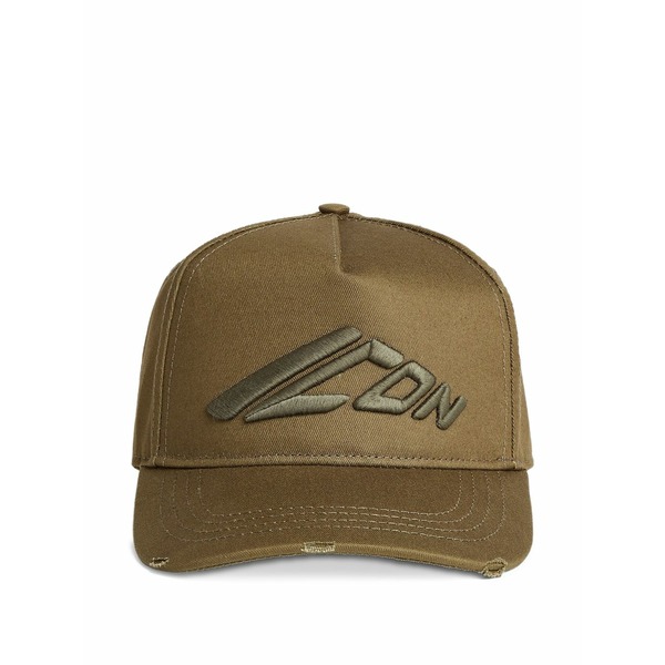 ディースクエアード メンズ 帽子 アクセサリー Icon new generation cap Green