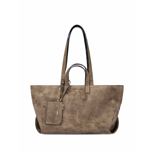 アーペーセー メンズ ショルダーバッグ 御徒面子 Le drummer top-handle shoulder bag Neutrals
