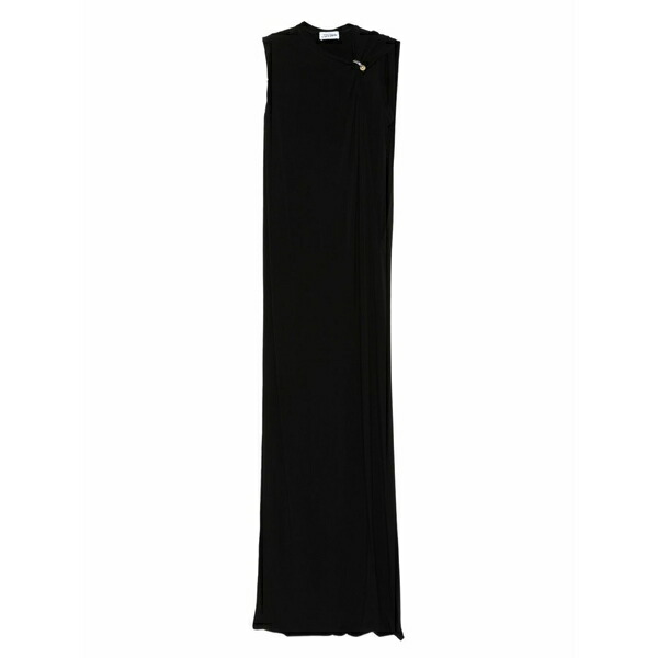 ジャンポール ゴルチエ レディース ワンピース トップス Knot-detail sleeveless dress Black｜asty