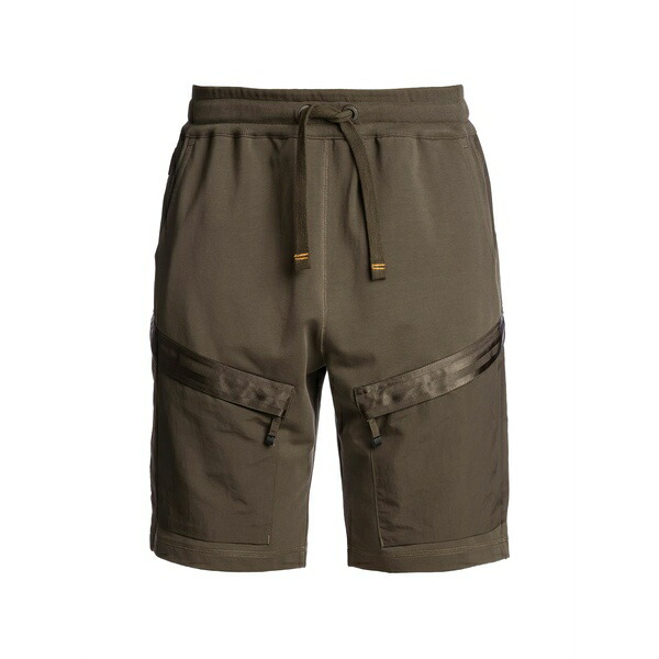 パラジャンパーズ メンズ カジュアルパンツ ボトムス Drawstring-waist track pants Green｜asty