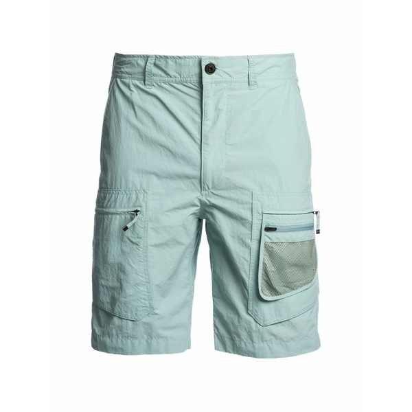 パラジャンパーズ メンズ カジュアルパンツ ボトムス Logo-patch cargo shorts Blue｜asty
