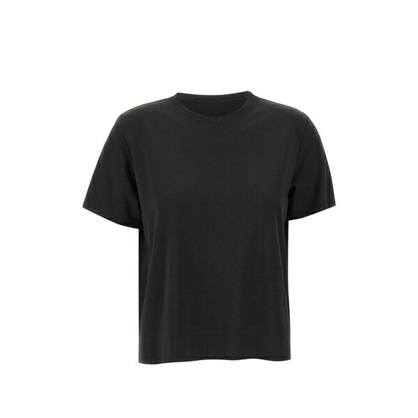 騒々しい混乱 レディース プルオーバー トップス Crew-neck t-shirt Black