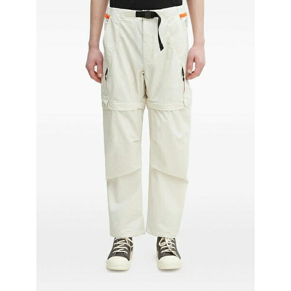 ナパピリ メンズ カジュアルパンツ ボトムス Tusco layered pocket trousers White｜asty