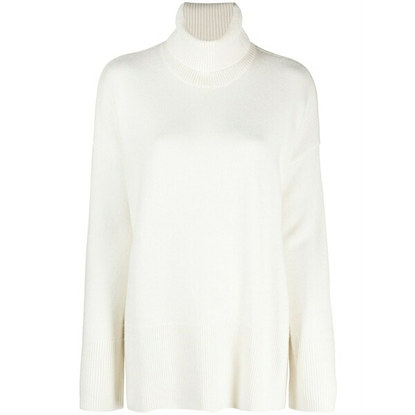 パロッシュ レディース 編み物\u0026スウェーター アウター Drop-shoulder crew-neck jumper White