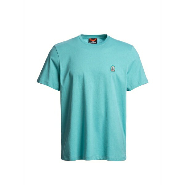 パラジャンパーズ メンズ Tシャツ トップス Logo-patch t-shirt Blue