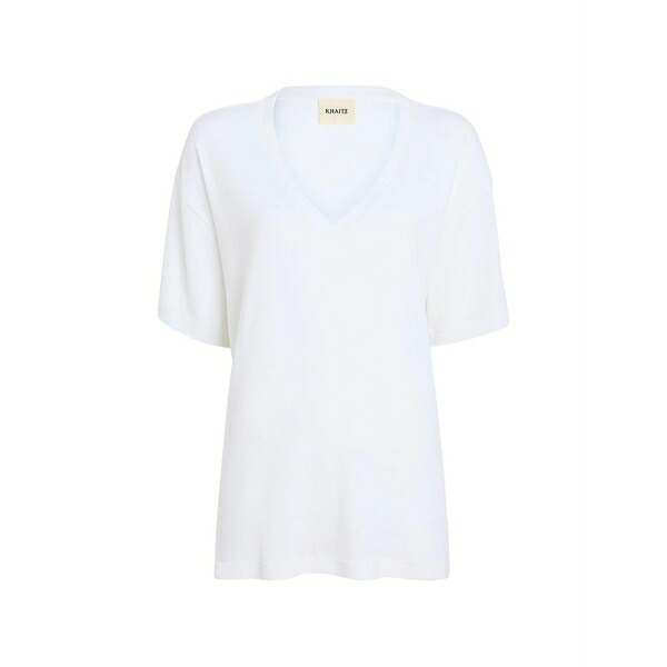 カイト レディース Tシャツ トップス Linda t-shirt White|asty
