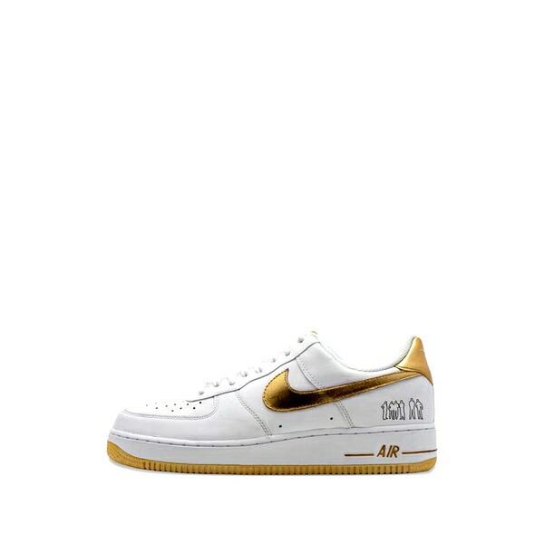 ナイキ メンズ スニーカー シューズ Air force 1 swoosh sneakers White
