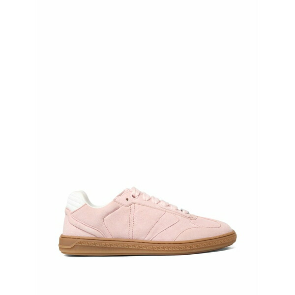 ヴェルサーチ レディース スニーカー シューズ Suede sneakers Pink