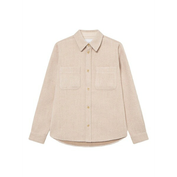 レ ドゥ メンズ シャツ トップス Double-pocket long-sleeve shirt Pink|asty