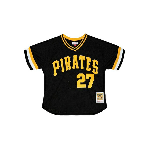 ミッチェル\u0026ネス メンズ プルオーバー トップス Mlb pirates 1982 kent tekulve t-shirt Black