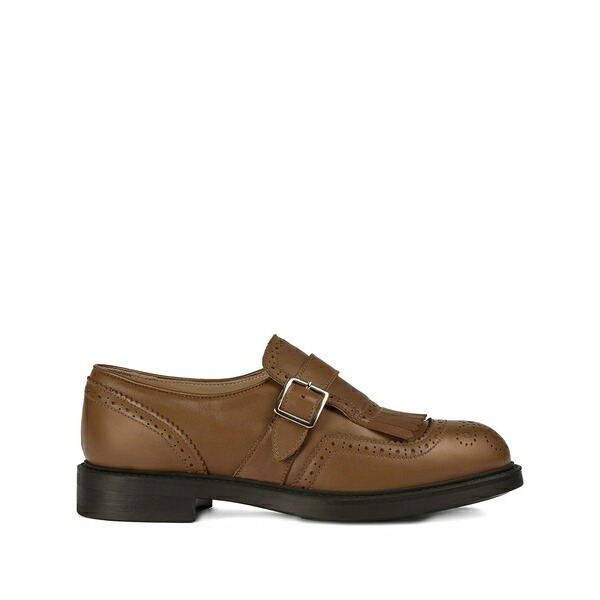 ドンカルズ レディース スリッポン・ローファー シューズ Tassel-detail buckled monk shoes Brown