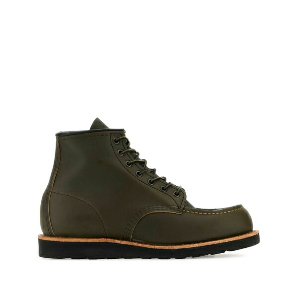レッドウィング メンズ ブーツ シューズ Leather ankle boots Green