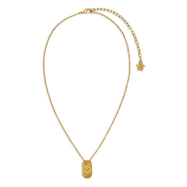 ヴェルサーチ メンズ 頸飾り・チョー鉄道車両 添え物 Medusa-pendant necklace Gold