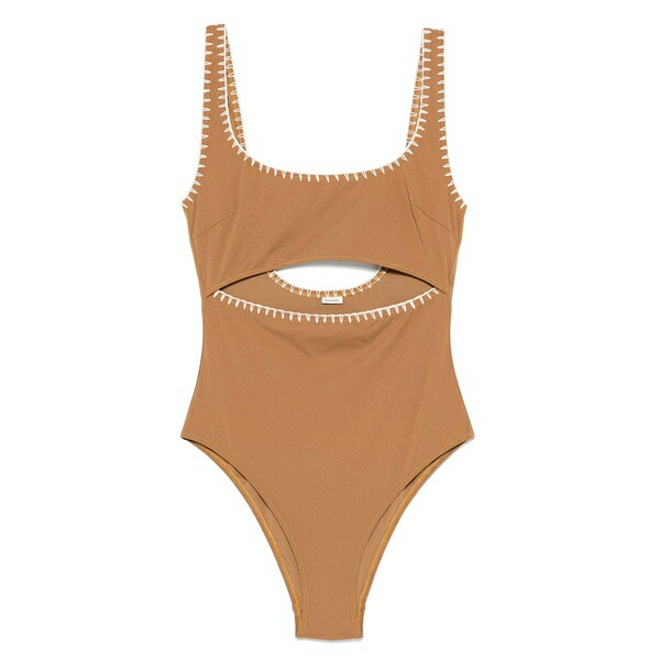 ナヌーシュカ レディース ワンピース トップス Sorena swimsuit Brown|asty
