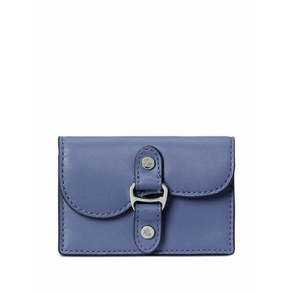 ラルフローレン レディース 紙入れ 付属品 Small tasha leather wallet Blue