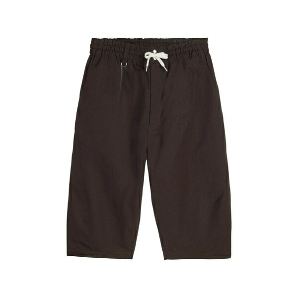 ワイスロバート・エドワード・リー メンズ 心地好いズボン下 ボトムス X  wales bonner y3 logo-print drawstring shorts Brown