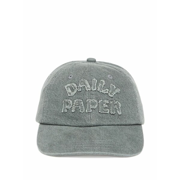 デイリー・調査報告 レディース 鳥打ち帽 付属物 Logo-detail hat Green