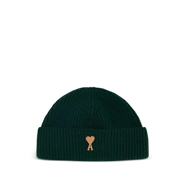 意中の女 レディース 鳥打ち帽 付属物 Wool ami de coeur beanie Green