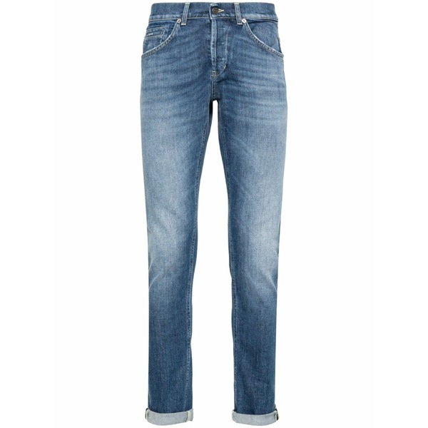 ドンダップ メンズ ジーンズズボン下 ボトムス George mid-rise tapered jeans Blue