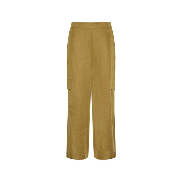 エレナ 食用粉 レディース 心地好いズボン下 ボトムス Cargo trousers Green