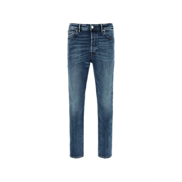 野球クラブ はたご屋 ザ 昼まえ メンズ ジーンズズボン下 ボトムス Button-fastening jeans Blue