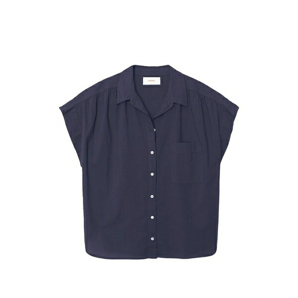 キセレナ レディース プルオーバー トップス Lexi short-sleeve shirt Blue
