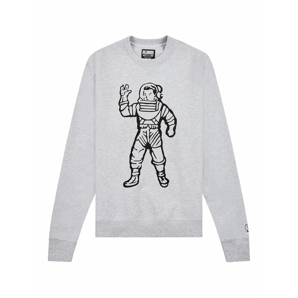 ビリオネアボーイズクラブ メンズ パーカー・スウェットシャツ アウター Astronaut crew sweatshirt Grey|asty