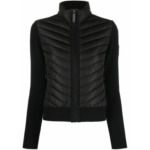 カナダグース レディース 上衣＆上衣 アウター Hybridge padded jacket Black