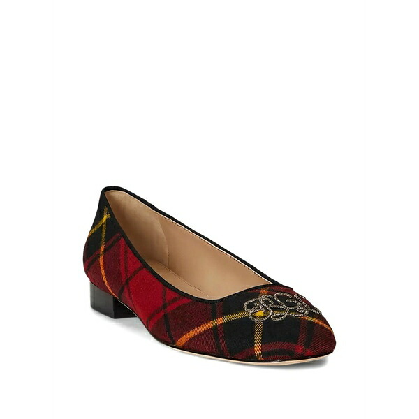 ラルフローレン レディース パンプス シューズ Emellie embellished pumps Red