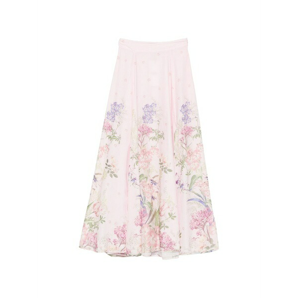 チャロ ルイス イビザ レディース スコート ボトムス Floral-print maxi skirt Pink