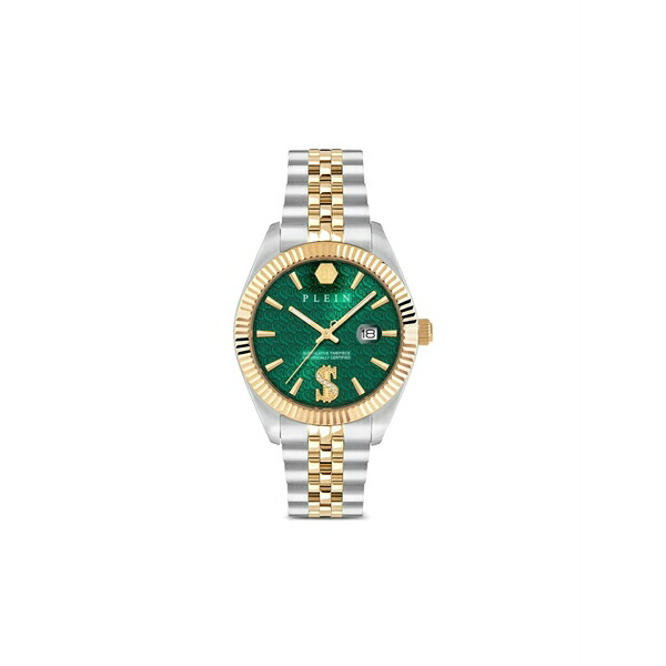 フィリップ飾り気の無い メンズ ウオッチ 添え物 New date superlative 41粍 watch Green