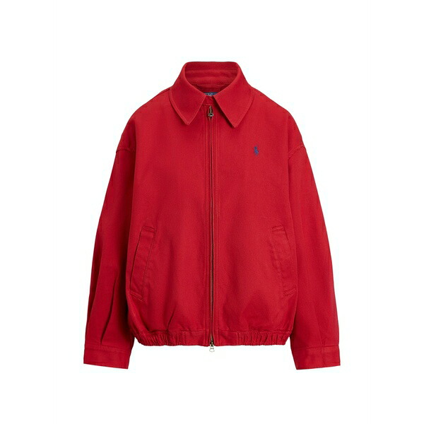 ラルフローレン レディース 上衣＆上衣 アウター Zip-fastening jacket Red