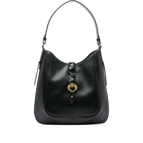 イザ呼びりん マラン レディース ショルダーバッグ 御徒面子 Altay braided-detail shoulder bag Black