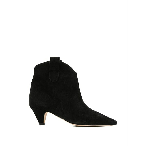 アンナ・エフ レディース ブーツ シューズ Pointed ankle boots Black|asty