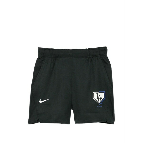 ナイキ メンズ 心地好いズボン下 ボトムス X mlb logo-print shorts Black