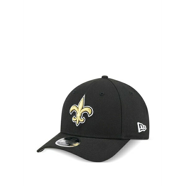 ニュー内鰓 メンズ 鳥打ち帽 付属物 9forty nfl team new orleans saints baseball cap Black