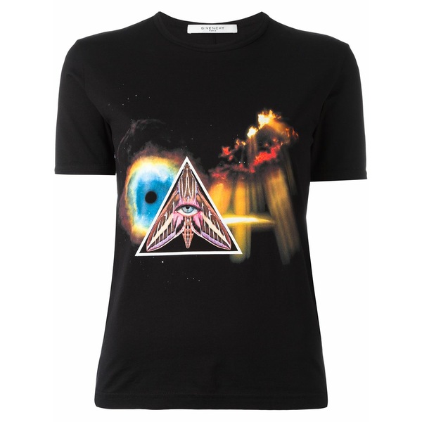 ジバンシー レディース プルオーバー トップス Iconic eye printed t-shirt Black