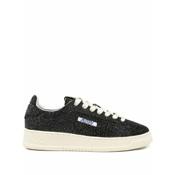 オートリー レディース スニーカー シューズ Dallas low glittered sneakers Black
