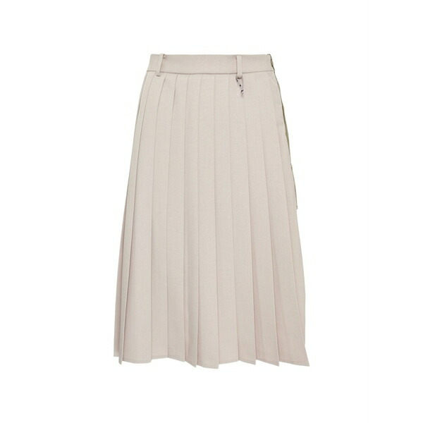 ミハラヤスヒロ レディース スコート ボトムス Pleated MIDI skirt Neutrals