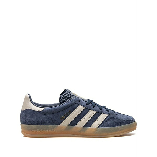 アディダス メンズ スニーカー シューズ Gazelle lace-up sneakers Blue