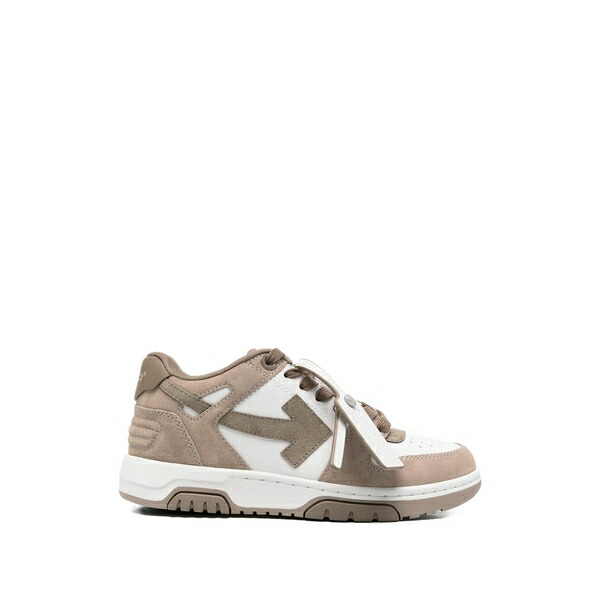 象牙色 レディース スニーカー シューズ Arrow suede sneakers Brown